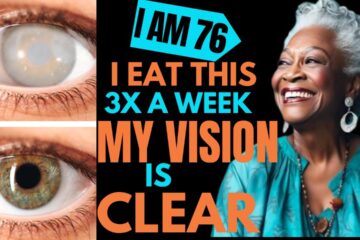 I AM 76 My vision is clear, DRINK FOR STRONGER VISION, improve weak eyesight